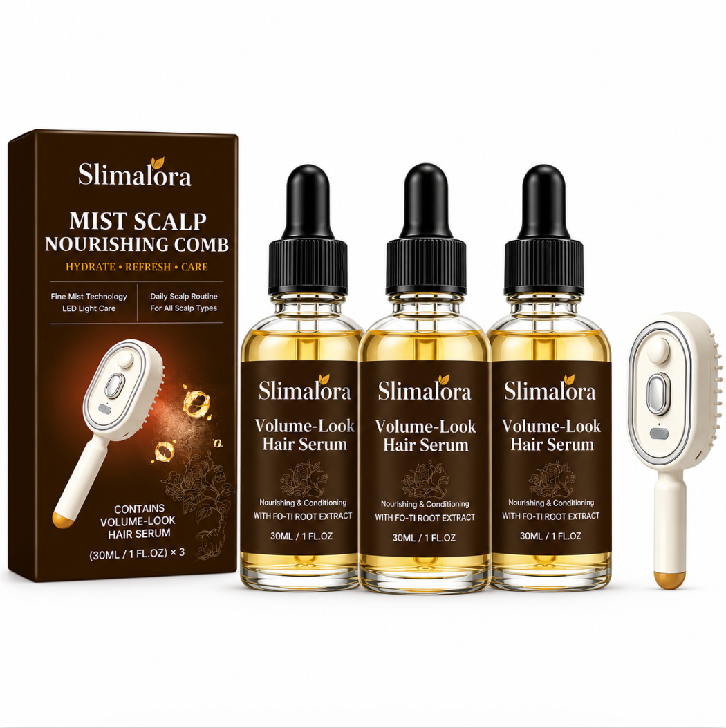 🔥Day Sale 30% OFF🔥Slimalora Veganic Natural Hair Growth Oil