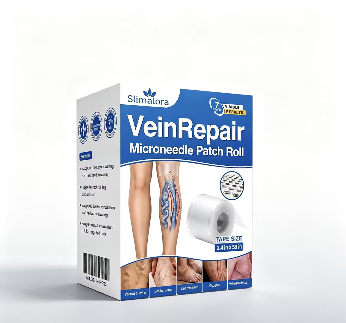 Slimalora Microneedle Patch Roll⚡Instant Relief, Long-Term Results
