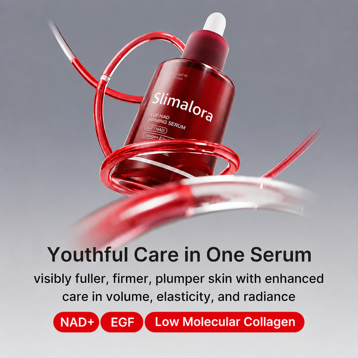 🔥Last Day Buy 1 Get 1 Free 🔥 Slimalora NAD+ EGF Firming Serum |Visibly Smooth Fine Lines &Bring Back Plump YouthfulRadiance