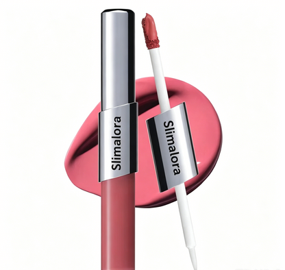 Perfect Twin Lip — Dual-Ended Liquid Lipstick with Velvet Matte Color and Glossy Shine