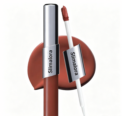 Perfect Twin Lip — Dual-Ended Liquid Lipstick with Velvet Matte Color and Glossy Shine
