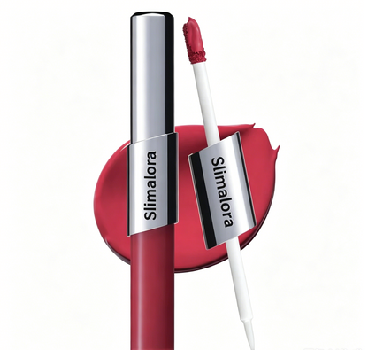 Perfect Twin Lip — Dual-Ended Liquid Lipstick with Velvet Matte Color and Glossy Shine