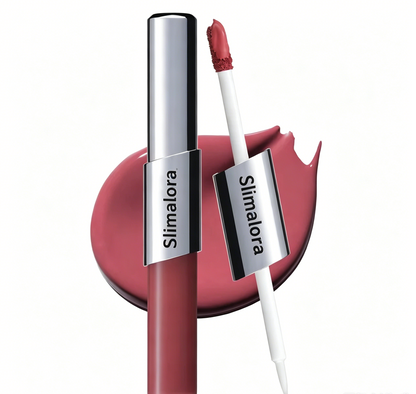 Perfect Twin Lip — Dual-Ended Liquid Lipstick with Velvet Matte Color and Glossy Shine